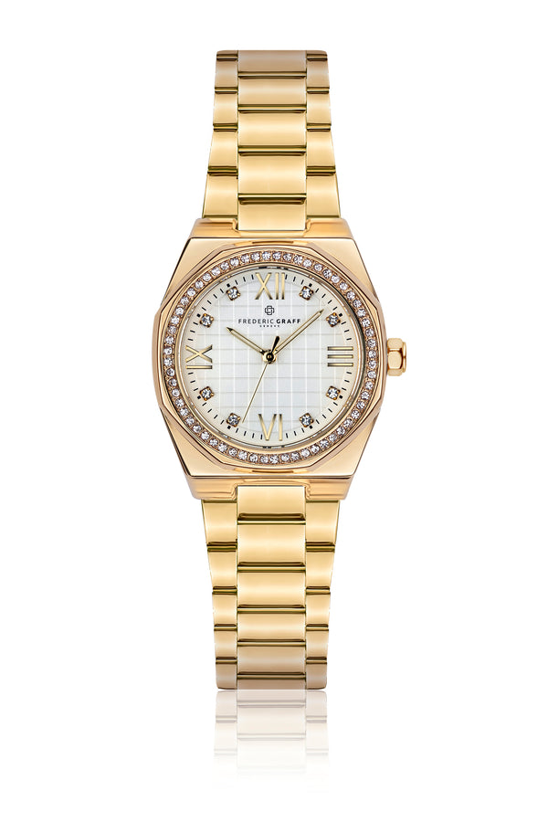 Aneto 2 Gold Steel Watch