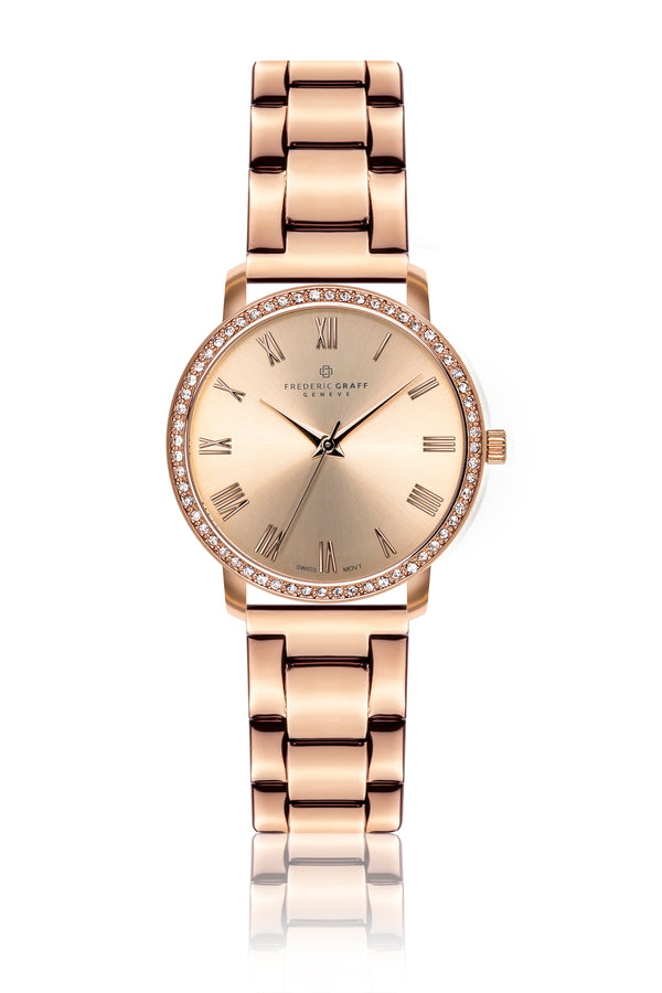 Rose Ruinette Rose Gold Steel Watch