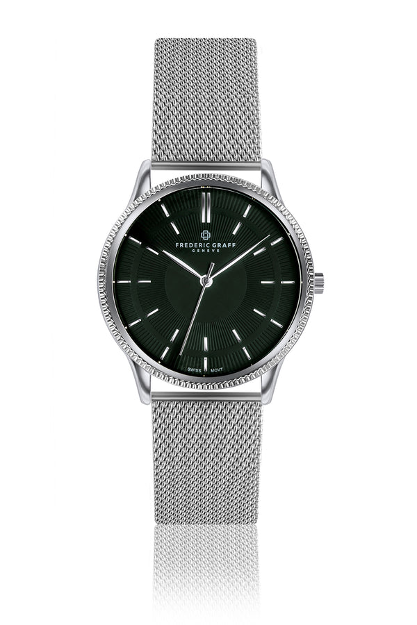 Broad Peak Silver Fine Mesh Watch